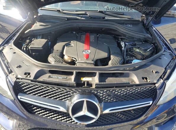 4JGED6EB5GA043692 2016 MERCEDES-BENZ GLE Синий Вид наклейки с VIN-кодом