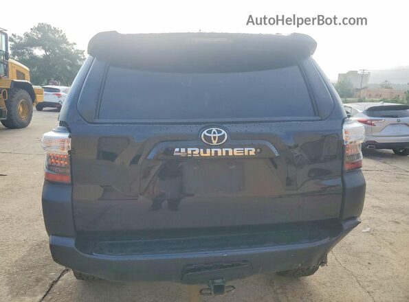 JTEBU5JR5J5574925 2018 TOYOTA 4RUNNER Black წინა სალონის ხედი
