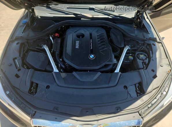 WBA7E2C58KB454438 2019 BMW 7 SERIES Black Engine compartment view
