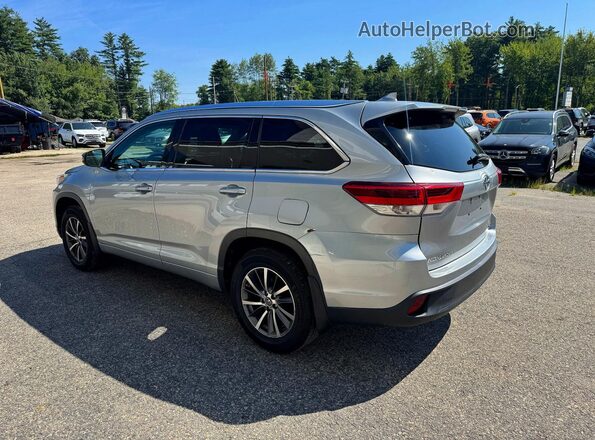 5TDJZRFH7HS362671 2017 TOYOTA HIGHLANDER Серебряный Задняя правая четверть