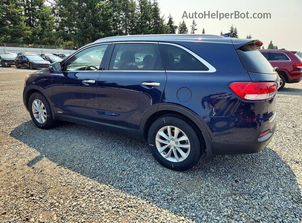 5XYPGDA34JG343643 2018 KIA SORENTO Blue Rear right