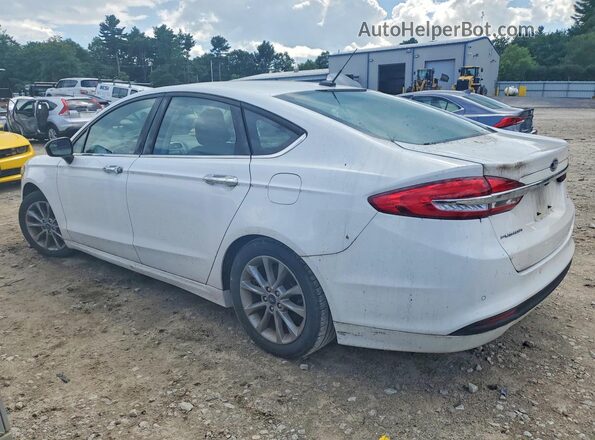 3FA6P0H79HR355516 2017 FORD FUSION Белый Задняя правая четверть