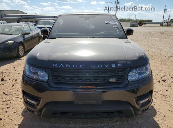 SALWR2EF7GA543996 2016 LAND ROVER RANGE Black უკანა ხედი
