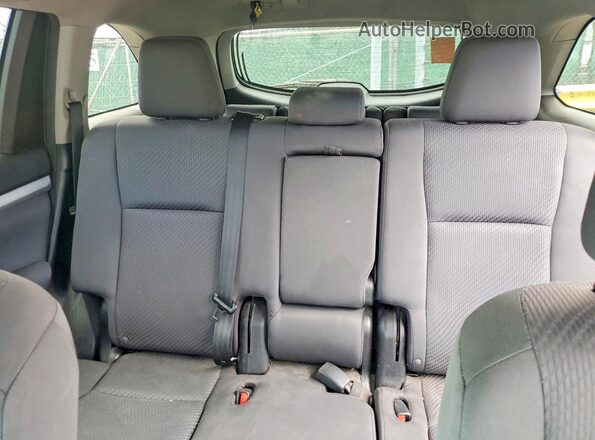 5TDZARFH3GS021163 2016 TOYOTA HIGHLANDER Gray Սալոնի հետևի տեսք