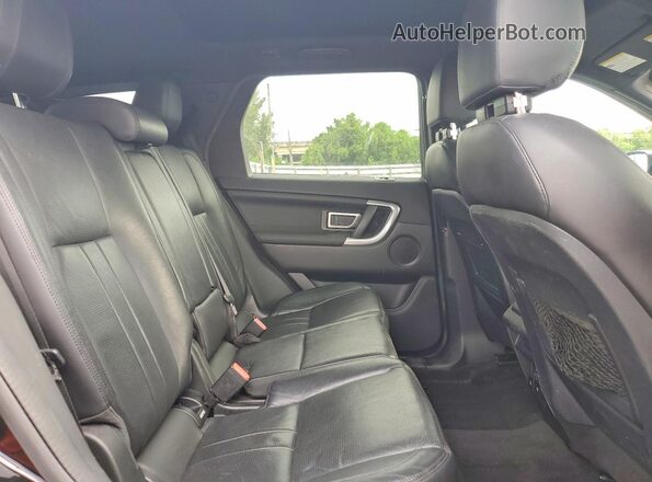 SALCR2FX5KH828741 2019 LAND ROVER DISCOVERY Черный Вид задней части салона