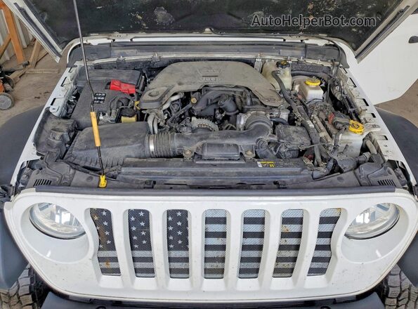 1C4HJXDG4JW122892 2018 JEEP WRANGLER White VIN sticker view