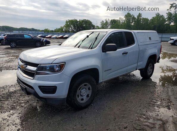 1GCHSBEA0K1281756 2019 CHEVROLET COLORADO White Trasero izquierdo