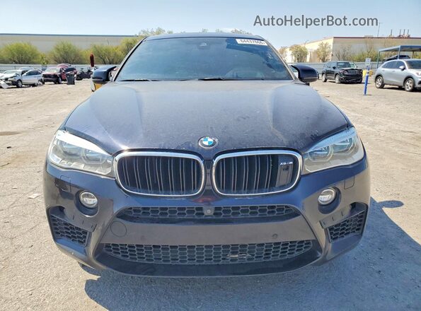 5YMKW8C51J0Y74542 2018 BMW X6 Blue Հետևի տեսք