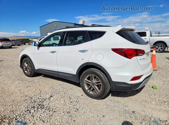 5NMZUDLB4HH032946 2017 HYUNDAI SANTA FE White Trasero derecho