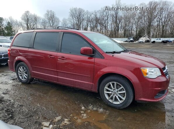 2C4RDGCG0GR179363 2016 DODGE CARAVAN Red Вид спереду