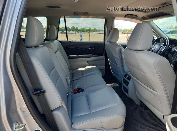 5FNYF5H66HB044735 2017 HONDA PILOT Серебряный Вид подкапотного пространства