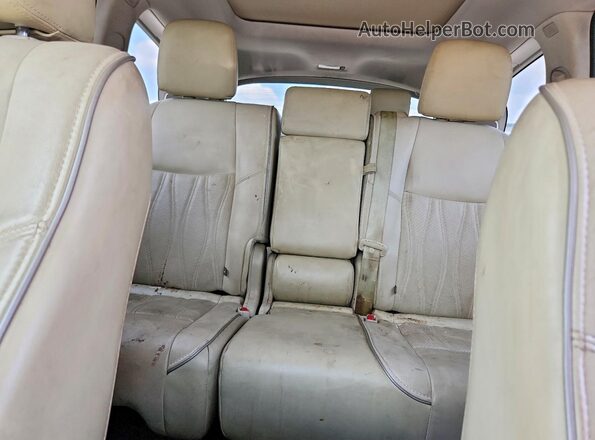 5N1DL0MN1KC513219 2019 INFINITI QX60 White Սալոնի հետևի տեսք