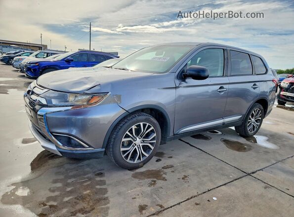 JA4AD2A38JJ003814 2018 MITSUBISHI OUTLANDER Gray უკანა მარცხენა