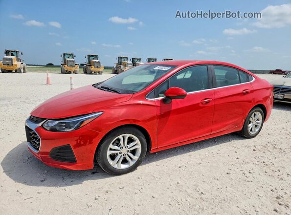 1G1BE5SM9K7112760 2019 CHEVROLET CRUZE Red Задня ліва чверть