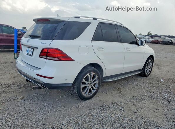 4JGDA5GB5KB218473 2019 MERCEDES-BENZ GLE White Przód prawy