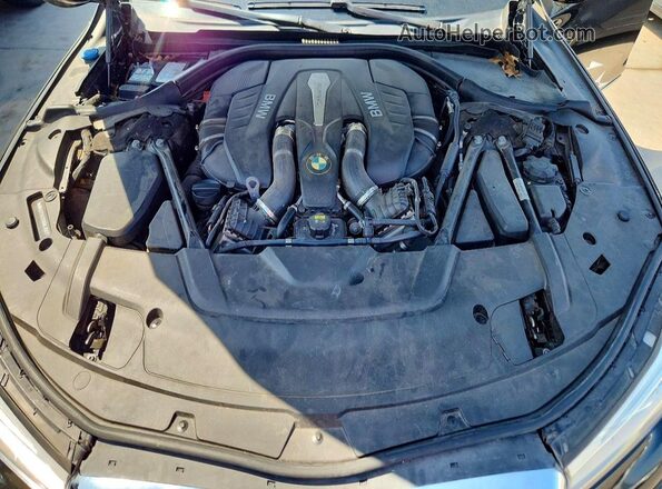 WBA7F0C53GGL99070 2016 BMW 7 SERIES Black Շարժիչի բաժամունքի տեսք