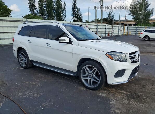 4JGDF7DE5HA989526 2017 MERCEDES-BENZ GLS-CLASS Белый Вид спереди