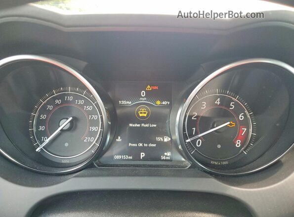 SAJWJ6DL5HMK38043 2017 JAGUAR F-TYPE Red Widok tylnych siedzeń