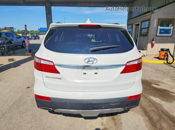 KM8SM4HF9GU154394 2016 HYUNDAI SANTA White Vista interior delantera