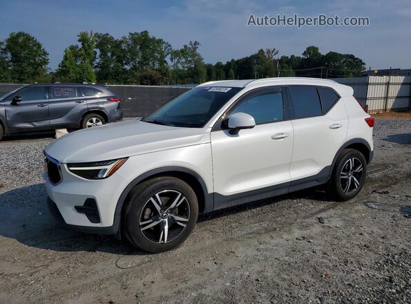 YV4L12UK0P2951022 2023 VOLVO XC40 White Հետևի ձախ