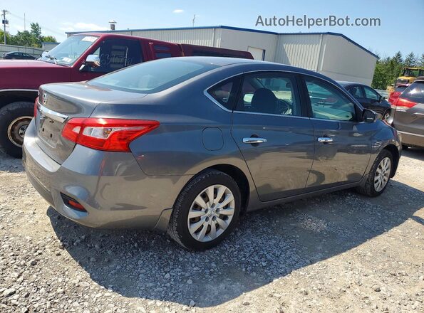 3N1AB7AP9JY337070 2018 NISSAN SENTRA Gray Передня права чверть