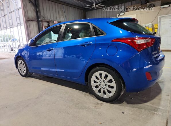 KMHD35LH0HU373496 2017 HYUNDAI ELANTRA Blue Задня права чверть