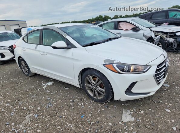 5NPD84LF2HH038930 2017 HYUNDAI ELANTRA White წინა ხედი