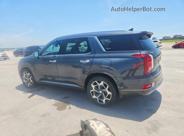 KM8R74HE5NU451544 2022 HYUNDAI PALISADE Gray უკანა მარჯვენა