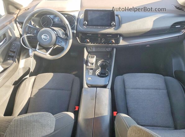 5N1AT3BA9MC737300 2021 NISSAN ROGUE Black Instrument cluster view