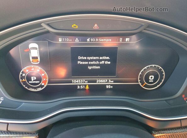 WAUB4CF56JA101442 2018 AUDI OTHER Черный Вид задних сидений