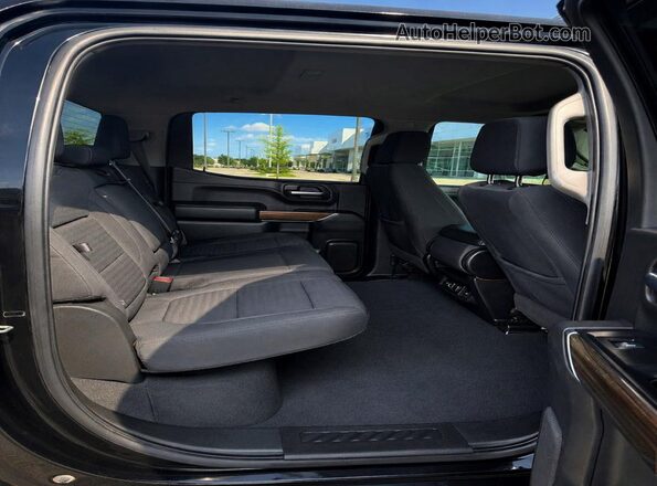3GCUYEED9LG422061 2020 CHEVROLET SILVERADO Black Vista interior delantera