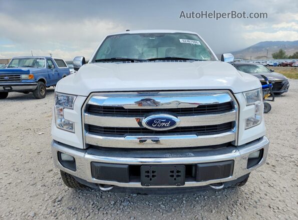 1FTEW1EPXHKD24993 2017 FORD F150 White Widok z tyłu