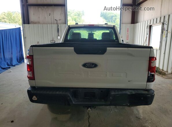 1FTMF1EB4NKE27564 2022 FORD F150 White Widok wnętrza z przodu