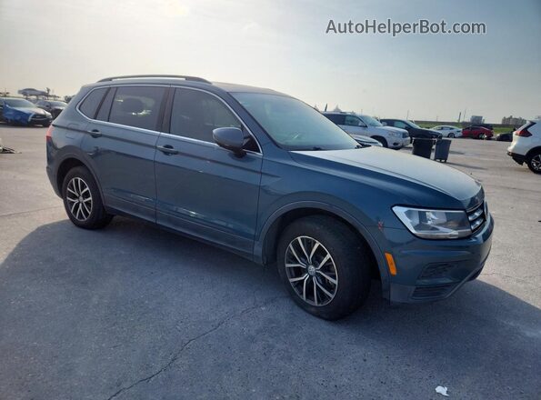 3VV3B7AXXKM104721 2019 VOLKSWAGEN TIGUAN Зеленый Вид спереди