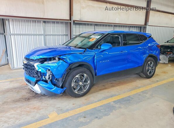 3GNKBHR48SS168835 2025 CHEVROLET BLAZER Blue Trasero izquierdo