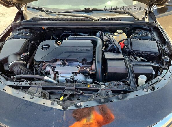 1G1ZB5ST2KF142719 2019 CHEVROLET MALIBU Black Vista del compartimento del motor
