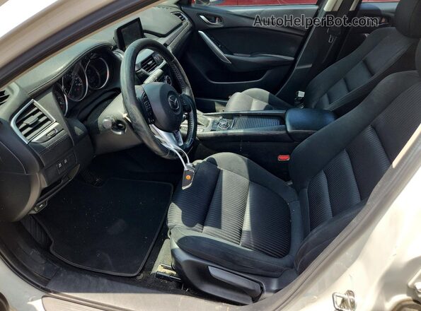 JM1GJ1U58G1424473 2016 MAZDA 6 White Առջևի վահանակի տեսք