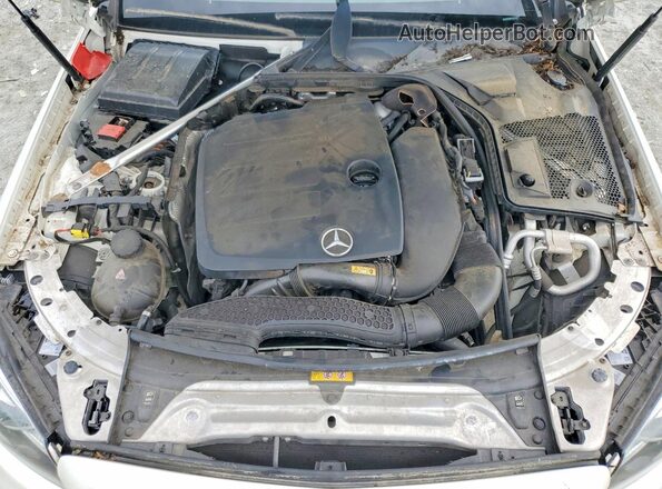 W1KWK8DB8LF998176 2020 MERCEDES-BENZ C-CLASS White ძრავის განყოფილების ხედი