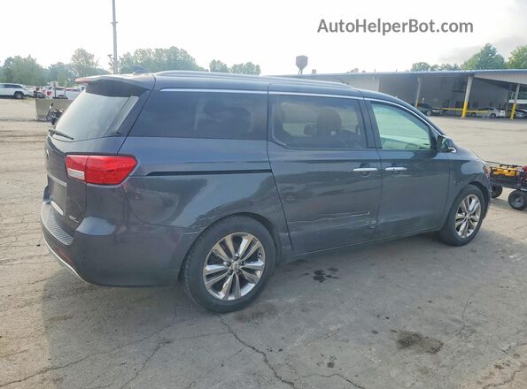 KNDME5C19G6171308 2016 KIA SEDONA Gray Передня права чверть
