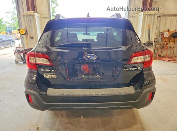 4S4BSAKC2J3249086 2018 SUBARU OUTBACK Black წინა სალონის ხედი