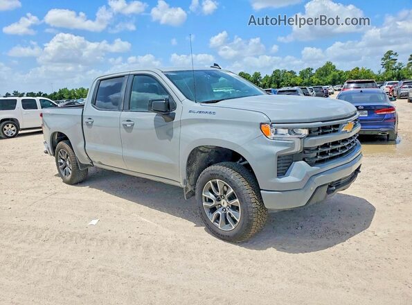1GCPDKEKXRZ267468 2024 CHEVROLET SILVERADO Silver წინა ხედი