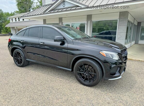 4JGED6EB0JA121898 2018 MERCEDES-BENZ GLE Black უკანა მარცხენა