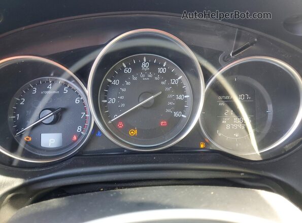 JM3KE2BY2G0716411 2016 MAZDA CX-5 Red Вид задніх сидінь