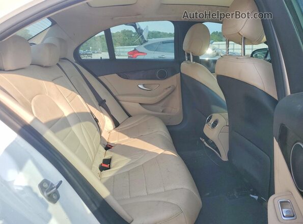 W1KWF8DB7LR601950 2020 MERCEDES-BENZ C White Rear interior view