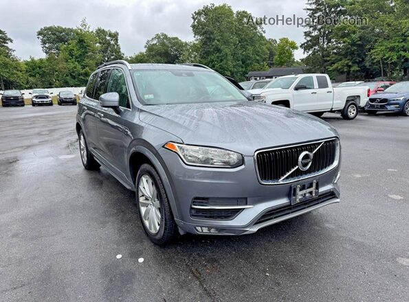 YV4A22PK5G1023633 2016 VOLVO XC90 Gray წინა ხედი
