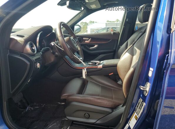 WDC0G4JB9HF127576 2017 MERCEDES-BENZ GLC-CLASS Blue Vista del salpicadero