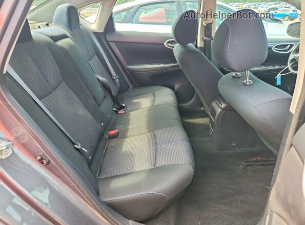 3N1AB7AP9KY403666 2019 NISSAN SENTRA Серый Вид задней части салона
