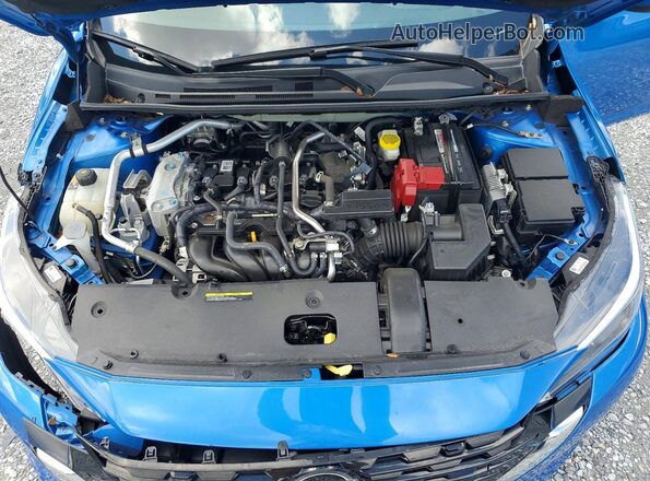 3N1AB8CV6RY330901 2024 NISSAN SENTRA Blue ძრავის განყოფილების ხედი