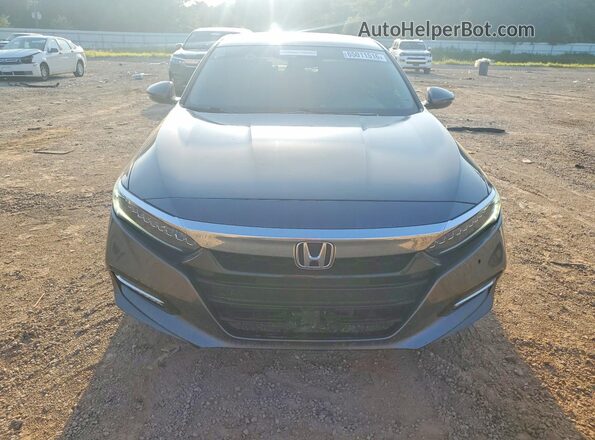 1HGCV3F92KA013997 2019 HONDA ACCORD Серый Вид сзади