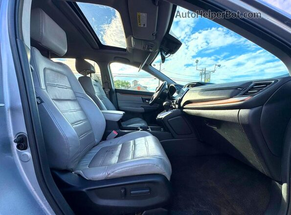 2HKRW2H81JH637155 2018 HONDA CR-V Gray წინა ხედი